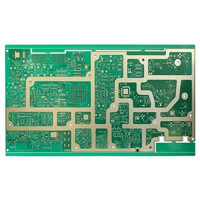 Chine 2.4mm or à haute fréquence Rogers FR4 d'immersion de conception de carte PCB de 6 couches à vendre