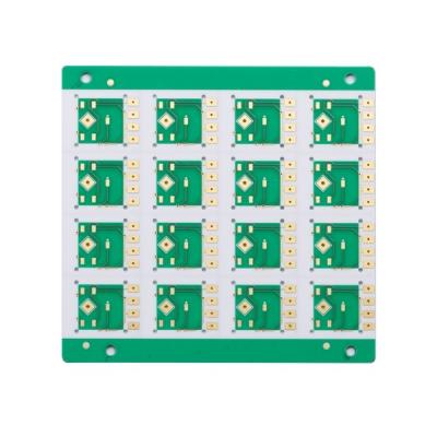 China Fr4 High TG Ceramic Pcb Green Circuit Board Immersion Gold 0.4mm for sale