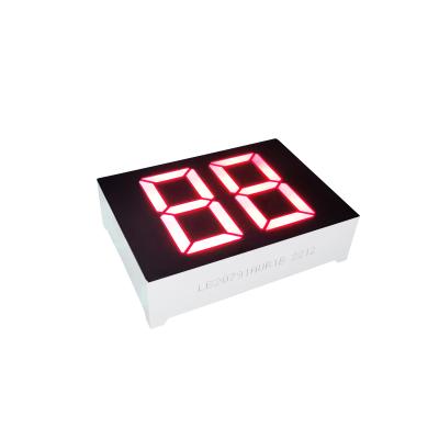 Cina Anodo comune con display a LED a 7 segmenti da 0,79 pollici a doppia cifra rossa ultra luminosa per scaldabagno in vendita