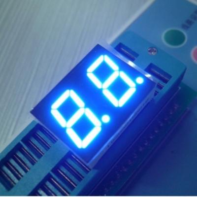 China Signage Bright Dual 7 Segment LED Display Blue For Medical Equipment for sale