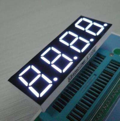 China White 4 Digit 7 Segment LED Display For Induction Cooker , Low Current Operation for sale
