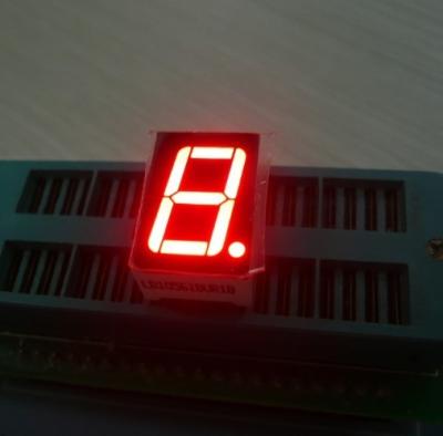 China Ultra red 14.2mm Single Digit 7 Segment Led Display common anode For Digital Indicator for sale