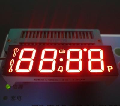 Chine Segment fait sur commande du chiffre 7 de l'affichage à LED 4 pour le blanc vert-bleu rouge de couleur de Cotrol de minuterie de four à vendre