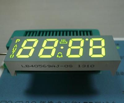 China Exposição de diodo emissor de luz feita sob encomenda, exposição conduzida segmento de 0,56 polegadas 7 para o temporizador do forno à venda