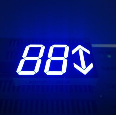 Chine Bleu ultra lumineux chiffre de l'affichage mené par flèche 3 de 0,80 pouces pour des boîtiers décodeur à vendre