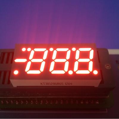 China 0.52 Inch 3 Digit 7 Segment Led Display 3 Digit , 7 Segment Blue Led Display For Air Conditioner Control for sale