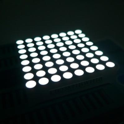 China Brilho alto de exposição de diodo emissor de luz da matriz de ponto do quadro de mensagens 8x8 para o vídeo à venda