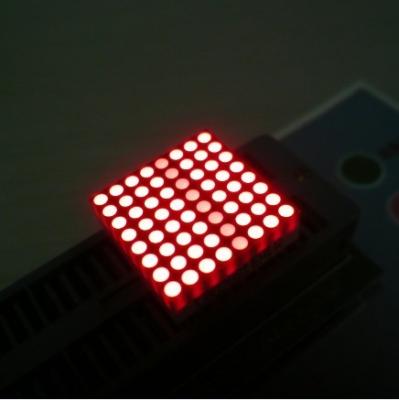 China Dot Matrix LED Display , 8x8 RGB LED Matrix Quene For Interest Rate Screens for sale