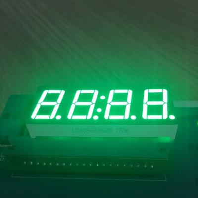 Chine Segment pur du chiffre 7 de l'affichage 4 d'horloge du vert LED pour la minuterie industrielle à vendre