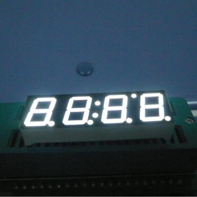 China Ultra White Led Clock Display , Common Cathode 7 Segment Display For home appliance for sale