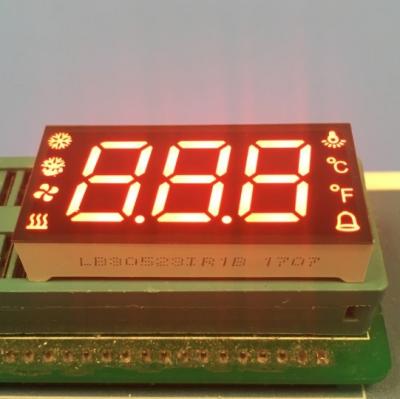 China A exposição de diodo emissor de luz feita sob encomenda do GV, multi exposição de segmento da cor 7 para a umidade da temperatura degela à venda