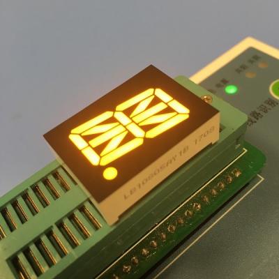China Super Amber LED Sixteen Segment Display 0.8 Inch For Automation Control for sale