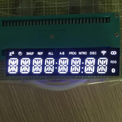 China Pantalla LED estable del segmento del dígito 14 del funcionamiento 8 modificada para requisitos particulares para el sonido en venta