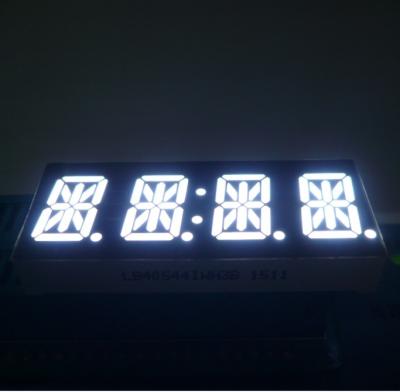 China High Brightness 14 Segment Alphanumeric Display White 4 Digit 0.54 Inch For STB for sale
