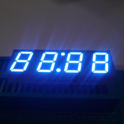 China Exhibición ultra azul del reloj del LED, 4 dígito de la pantalla LED de segmento del dight 7 4 para el horno de microondas en venta