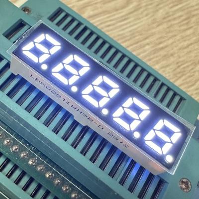 5 Digit 7mm 7 Segment LED Display Common Anode Ultra Bright White for Frequency Converter