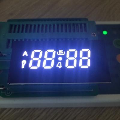 China Customized Ultra White 4 Digit Seven Segment Display IC Compatible For Oven Timer for sale