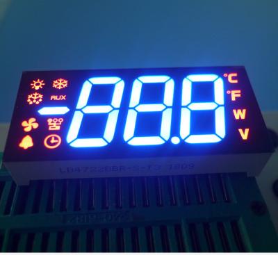 China Refrigrator Controller Custom Led Display Ultra Blue / Red Color ROHS Certificated for sale