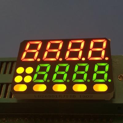 China Two Lines Custom LED Display 8 Digits 7 Segment Temperature Controller Applied for sale