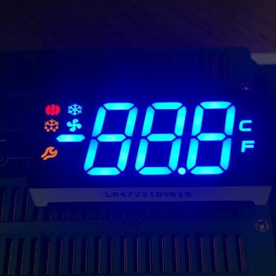 China Triple Digit 7 Segment Custom LED Display Common Anode Polarity 17mm Digit Heightl for sale