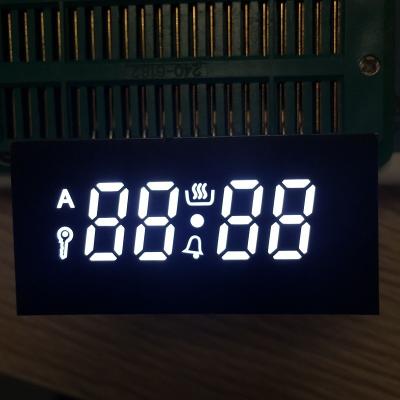 China Oven Timer 4 Digit 7 Segment Display Datasheet Ultra White Wide Viewing Angle for sale