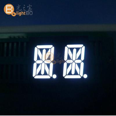 China Easy assembly 14 Segment Alphanumeric Display 0.54 Inch Dual Digit Common Anode for sale