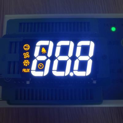 China 120mcd 0.67 Inch Triple Digit LED Display For Refrigerator Control Panel for sale