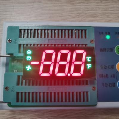 China 635nm Triple Digit LED Display 17mm Height For Refrigerator Controller for sale