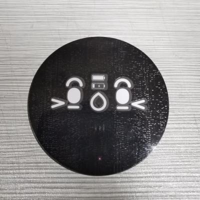China 120mcd Round Led Display 0.4 Inch Digit Ultra White For Virtual Pet Robot for sale