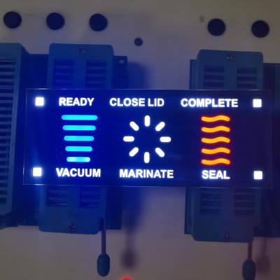 中国 掃除機のための多色刷りの7つの区分のLED表示30mcd共通の陰極SGS 販売のため