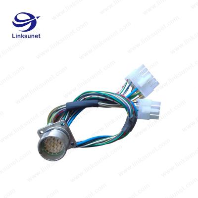China Chicote de fios industrial CA 19PIN 122S00 do fio - 1619956 conectores do contato do PA 66 CuZN Phoenix de Molex 3901 - 2100 à venda