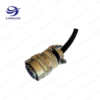 China MIL - 5015 MS3108A - 20 - 29S Female Sockets Circular Connector Cable Assembly For Industrial Robot for sale