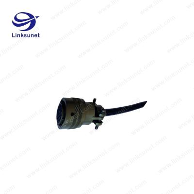 China Industrial Robot Power High Flex Circular Connector Cable Assembly PT06A - 14 - 19S Soldering for sale