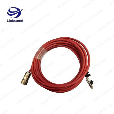 China Robot Teaching Device Soldering Wiring Harness Hummel Copper - Zinc Alloy Straight Connector for sale