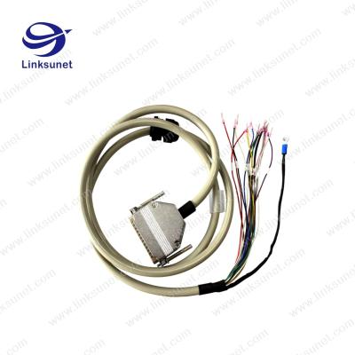 China 09670505604 Soldering Harting PVC GRAY Wire Harness Connectors Assembly Custom PG16 for sale