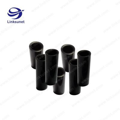 China UL94 - V0 Black ABS Plastic Molding OD 6.0mm D1 3.9mm L 25.4mm for sale