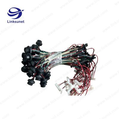 China Circular Connector Cable Assembly 8P Connector ADD XHP - 12 UL1061 PVC LED Wiring Harness for sale