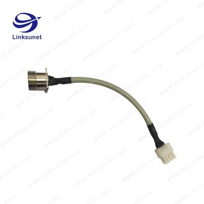China El lapón 9pin añade los conectores hembra naturales LIYCY 26 de 5557series 4.20m m - haz de cables de 28awg PA6 en venta