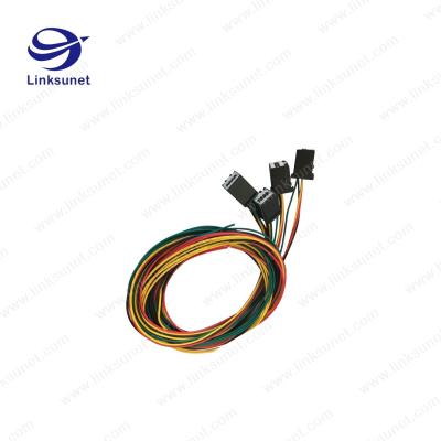 China FLRY - B 0.35mm2 cable and JST AIT2PB - 10P - 2BH Phosphor bronze connectors wire harness for sale