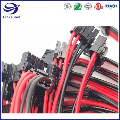 China Conectores seguros fuertes de la fijación y de la conexión 18AWG 4pin para la fuente de alimentación interna para la haz de cables en venta