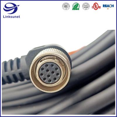 China HR10A Series Push-Pull Coupling Type High Density Connectors with Custom Wiring Harness for Internal Power Supply for sale