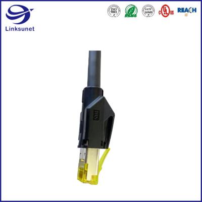 China High Speed EMI Protection TM31P Series Connectors with Wire Harness for LAN Transmission for sale