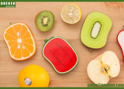 China Fashional Li-Polymer Power Bank 6000mAh Mini Cute Charger Fruit Power Bank for sale