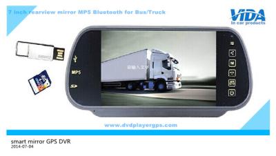China 7inch Rearview Mirror Monitor MP5 Bluetooth USB,SD Special for Bus Truck for sale