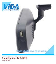China mirror GPS DVR with HD DVR,Bluetooth,MP5,FM,5