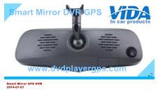 China auto-dimming rearview mirror car dvr with car camera and high digital Panel MP5 for sale