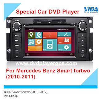 China Car DVD Navigation/Car DVD Auto Vedio Player for Mercedes Benz Smart fortwo (2010-2011) for sale