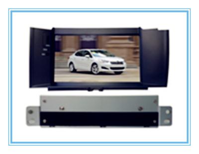 China 7'' Car DVD Player Built-in GPS and Bluetooth Car DVD Special for CITROEN Citroen C4L for sale