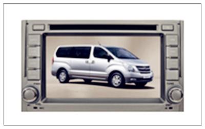 China Hyundai Two DIN 6.2'' Car DVD Player with gps/TV/BT/RDS/IR/AUX/IPOD special for H1 for sale