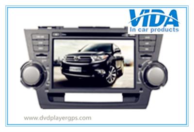 China Toyota Two DIN 8'' Car DVD Player with gps/TV/BT/RDS/IR/AUX/IPOD special for Highlander for sale
